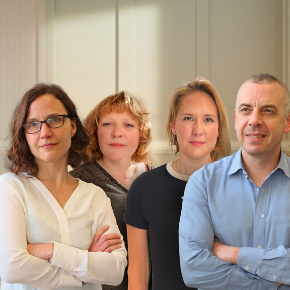 photo of left to right, polly, Emma, Hannah and Richie
